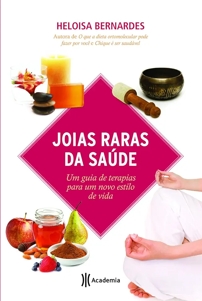 Capa do Livro Joias Raras da Saúde - Heloisa Bernardes