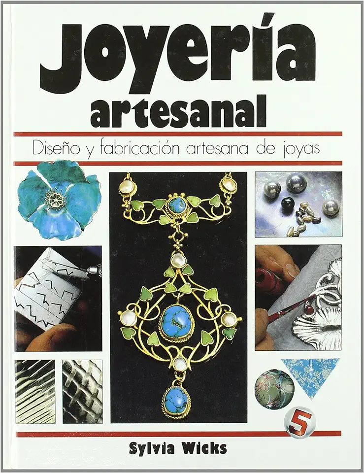 Capa do Livro Joyeria Artesanal - Sylvia Wicks