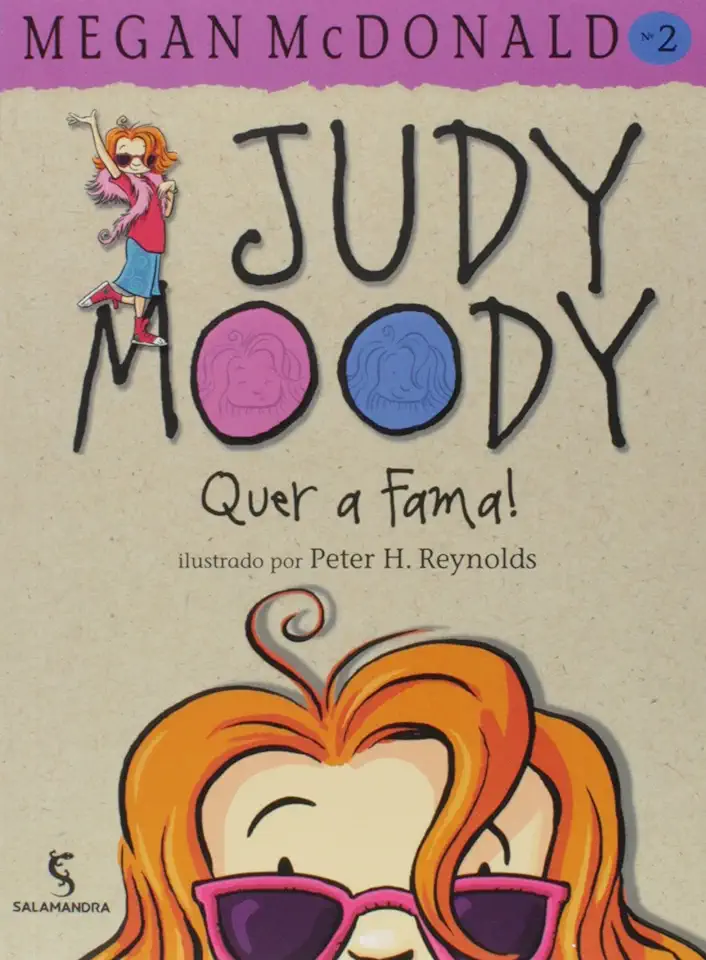 Capa do Livro Judy Moody Quer a Fama - Megan Mcdonald