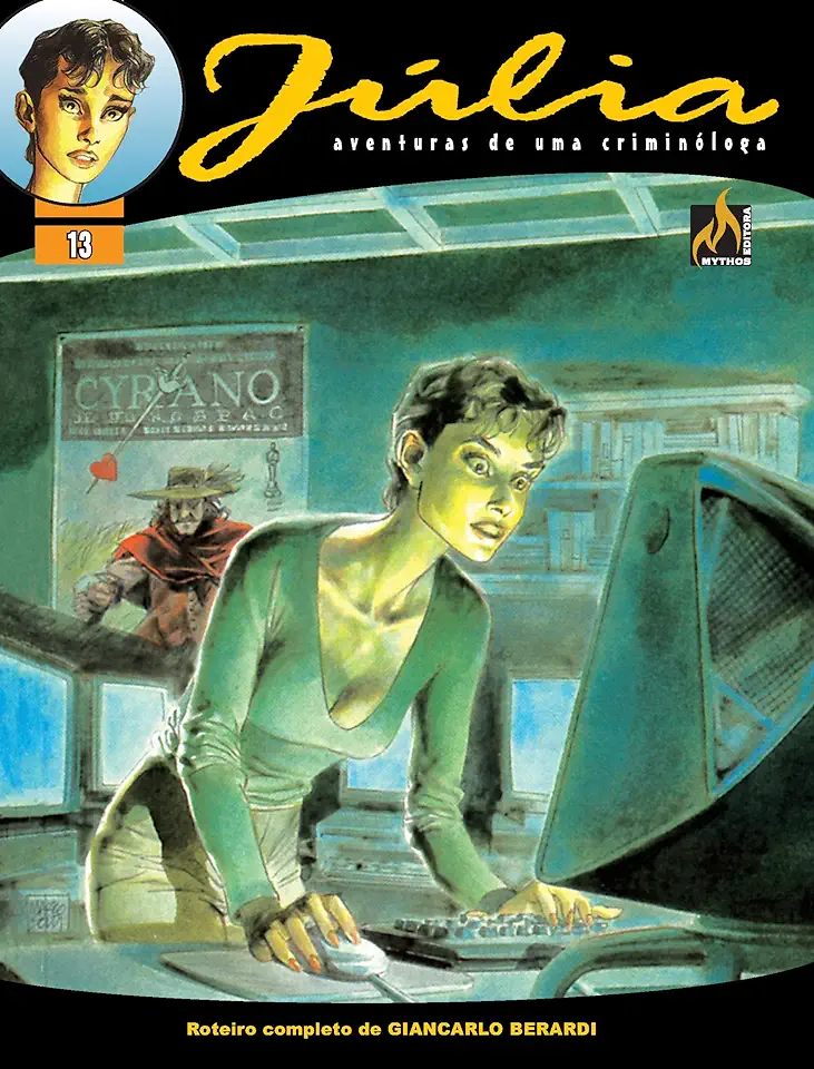 Capa do Livro Júlia - Vol. 13 - Poesia mortal - Berardi, Giancarlo