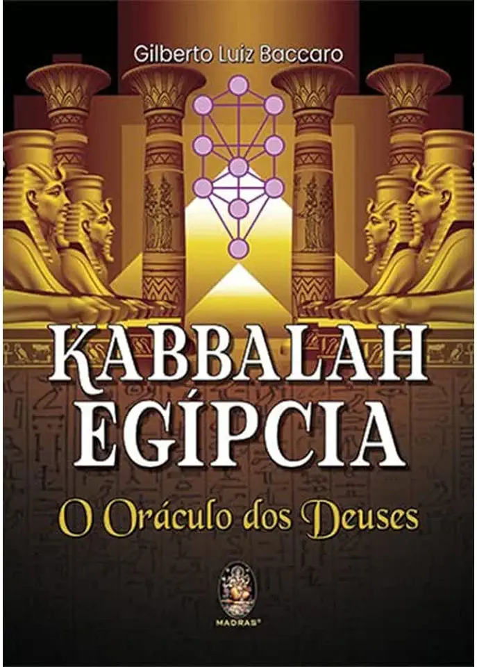 Capa do Livro Kabbalah Egipcia - Gilberto Luiz Baccaro