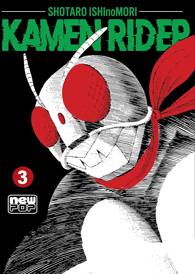 Capa do Livro Kamen Rider: Volume 3 - Shotaro Ishinomori