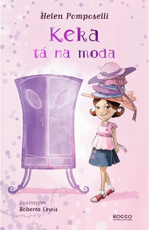 Capa do Livro Keka Tá na Moda - Helen Pomposelli