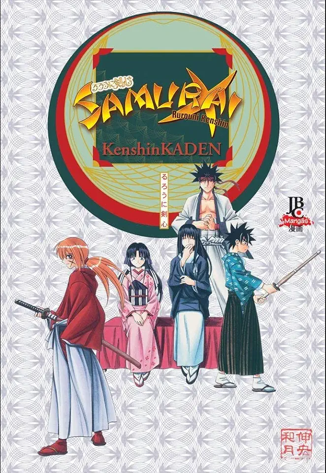 Capa do Livro Kenshin Kaden - Nobuhiro Watsuki