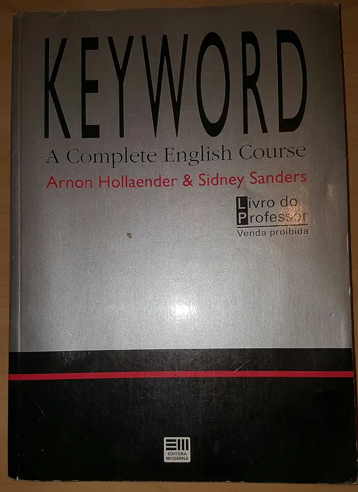 Capa do Livro Keyword a Complete English Course - Arnon Hollaender & Sidney Sanders