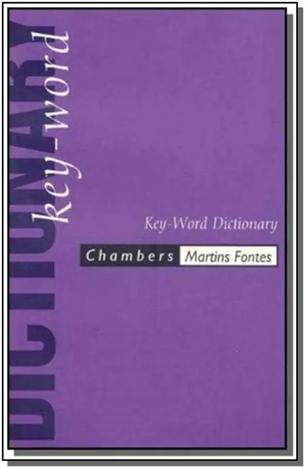 Capa do Livro KEYWORD DICTIONARY - CHAMBERS