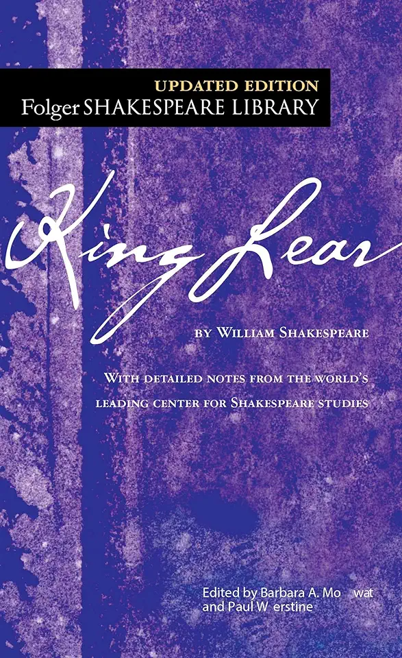 Capa do Livro King Lear - William Shakespeare