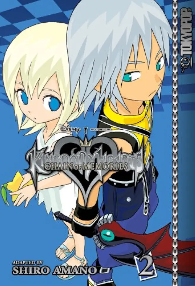 Capa do Livro KINGDOM HEARTS - CHAIN OF MEMORIES - VOLUME 2 ( MANGÁ ) - SHIRO AMANO