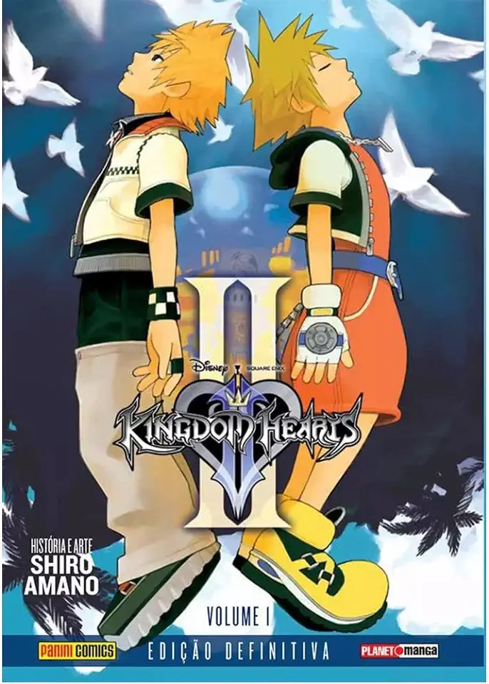 Capa do Livro KINGDOM HEARTS II - VOLUME 1 - SHIRO AMANO