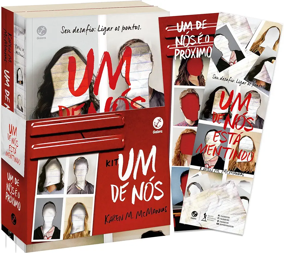 Capa do Livro Kit Um de Nós - Karen M. McManus