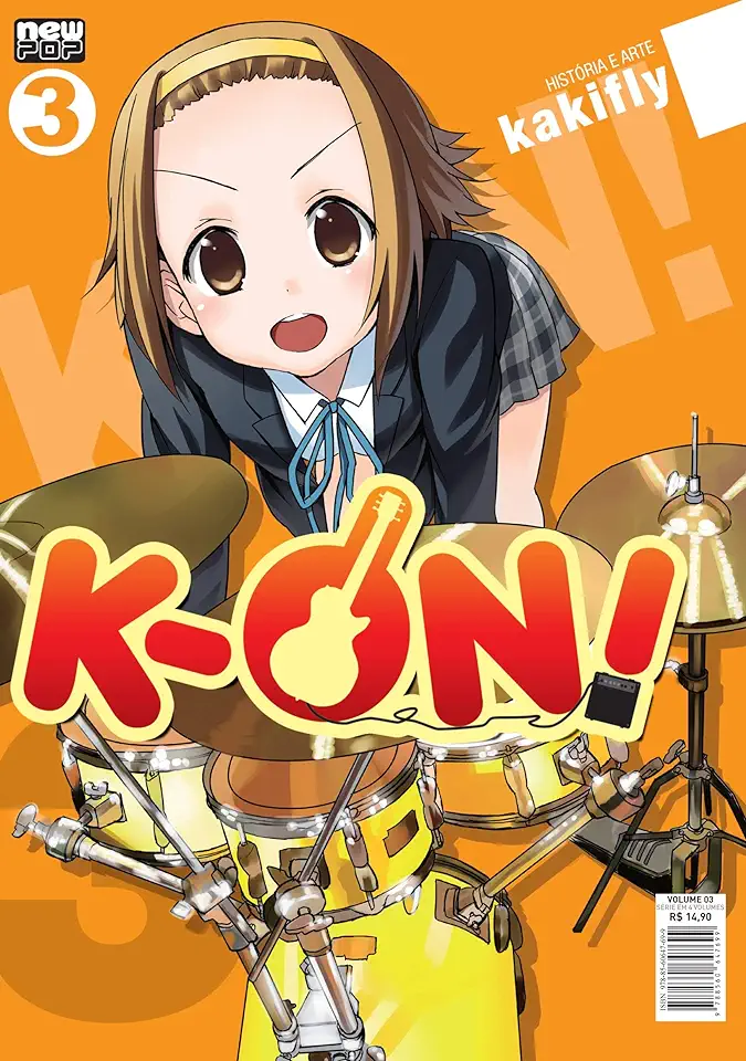 Capa do Livro K-on! -  Volume 03 - Kakifly