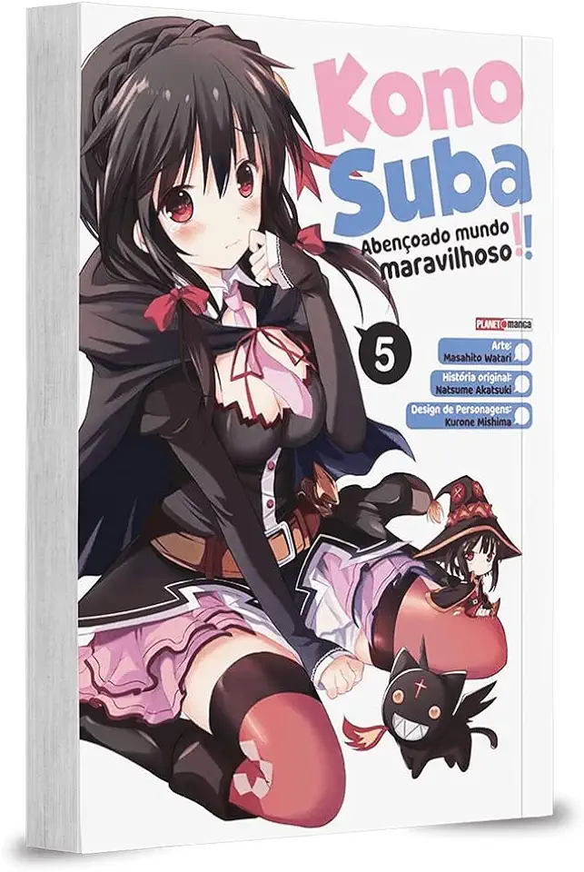 Capa do Livro Konosuba Abencoado Mundo Maravilhoso Vol 5 - Masahito Watari