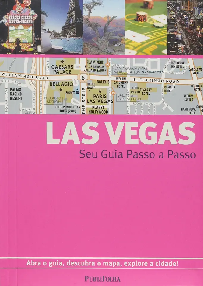 Capa do Livro Las Vegas Seu Guia Passo a Passo - Publifolha