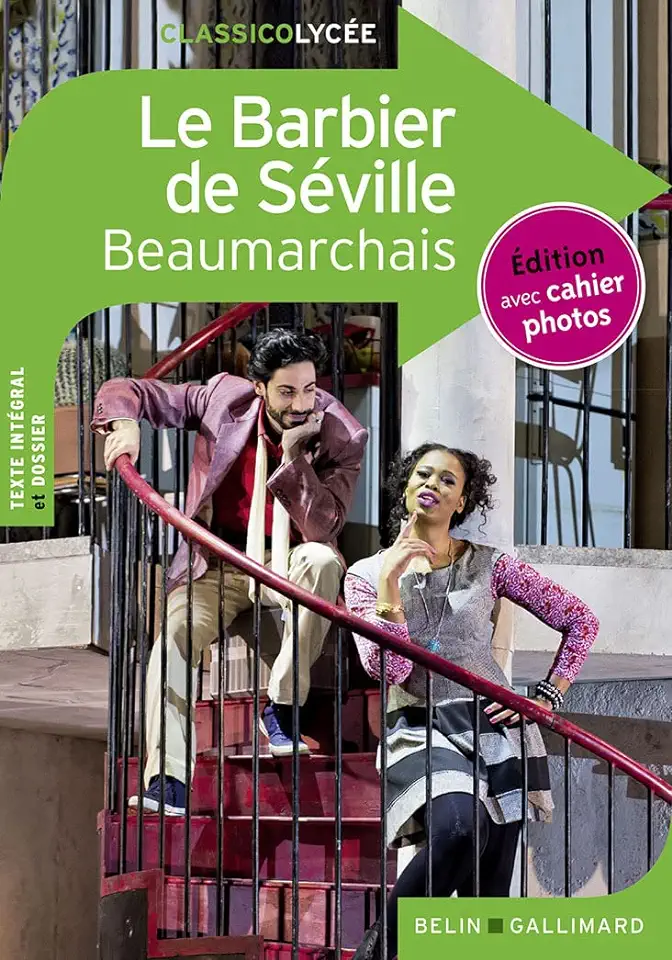 Capa do Livro Le Barbier de Séville - Beaumarchais