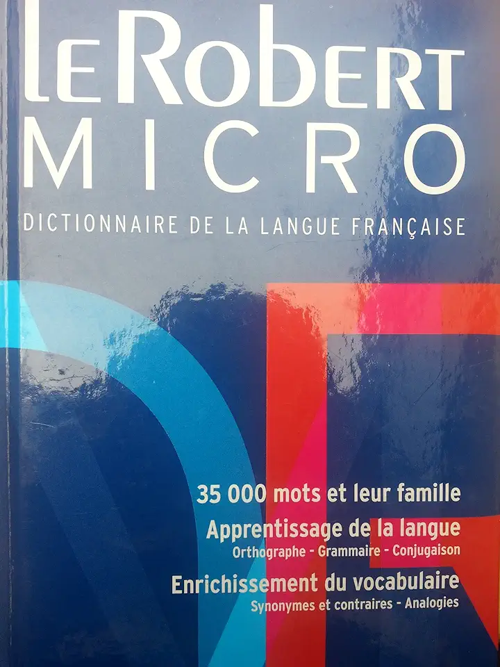 Capa do Livro Le Robert Micro Dictionnaire de La Langue Française - Alain Rey