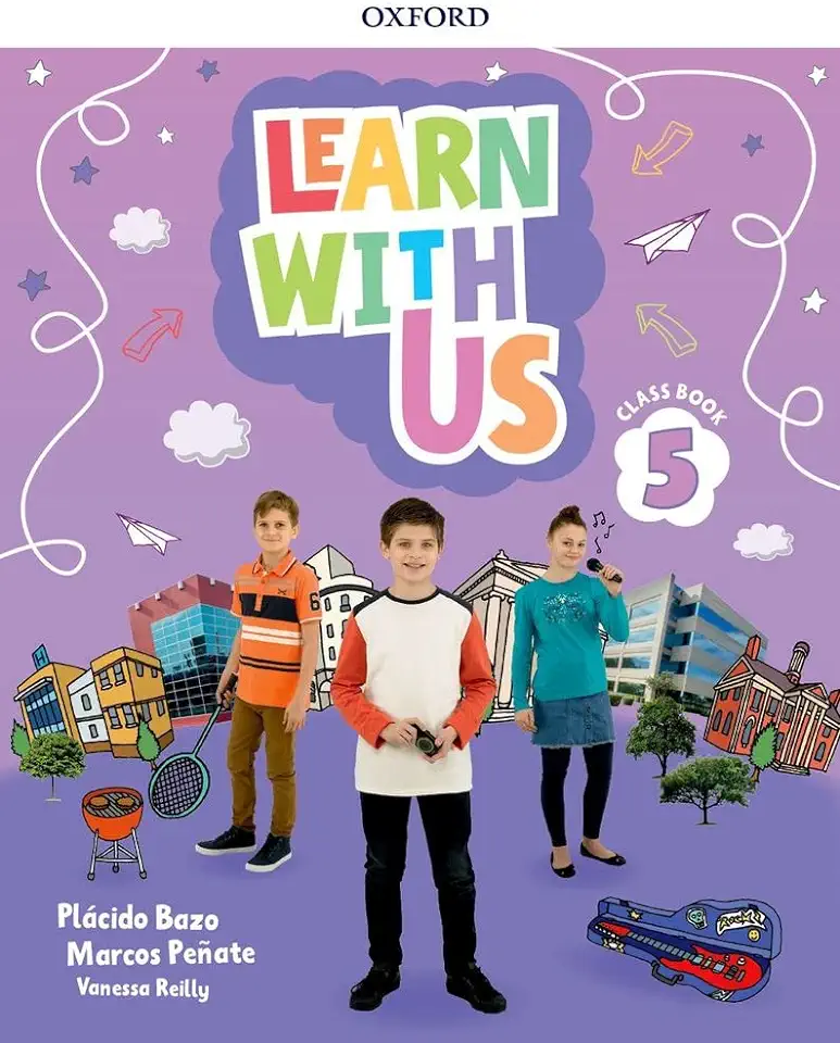 Capa do Livro Learn With Us 5 Cb - Oxford University