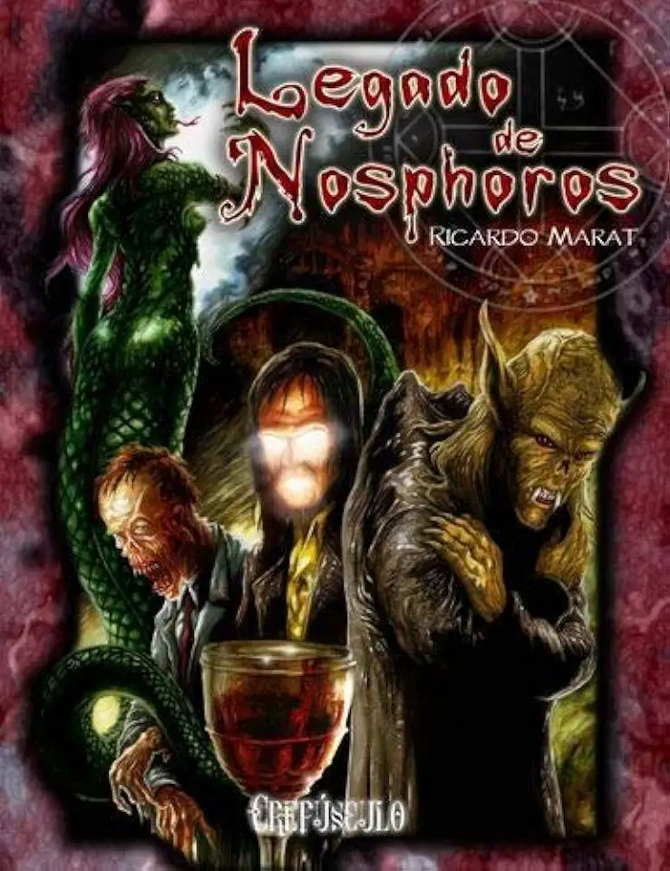 Capa do Livro Legado de Nosphoros - Ricardo Marat