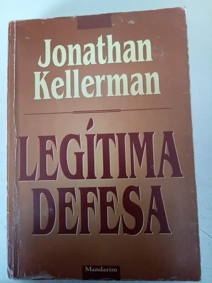 Capa do Livro Legítima Defesa - Jonathan Kellerman