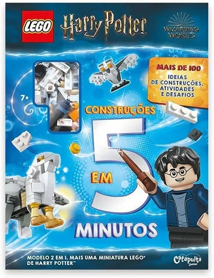 Capa do Livro Lego Harry Potter - Construções Em 5 Minutos - Editora Catapulta