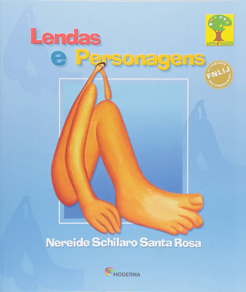 Capa do Livro Lendas e Personagens - Nereide Schilaro Santa Rosa