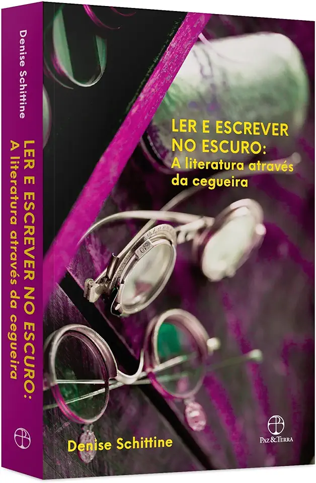 Capa do Livro Ler e Escrever no Escuro - a Literatura Através da Cegueira - Denise Schittine