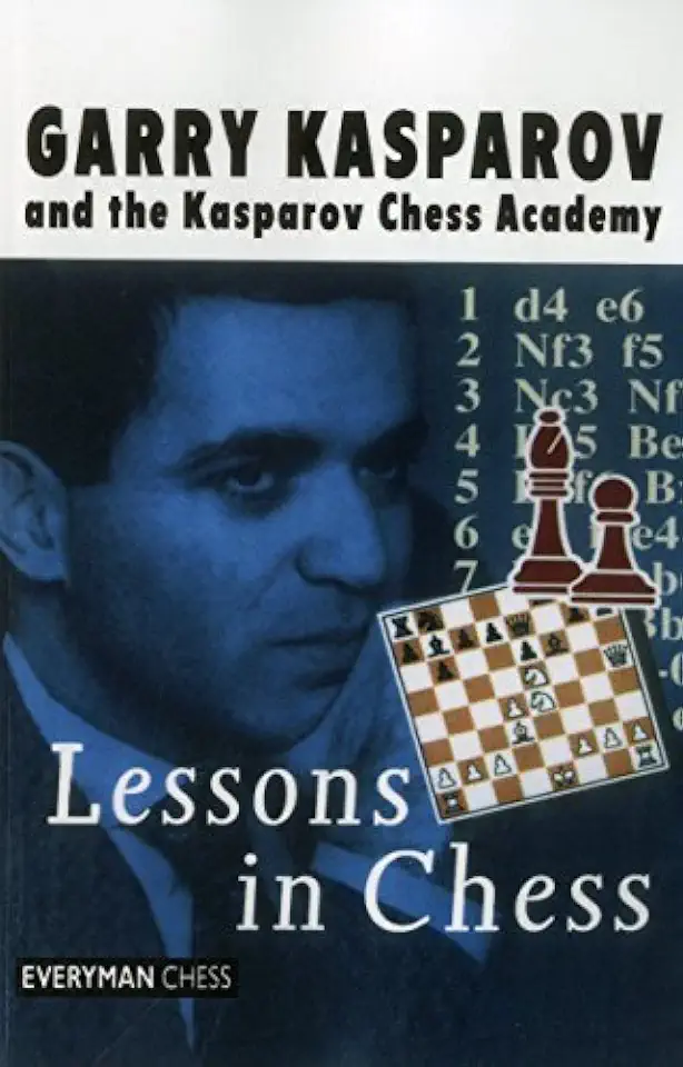 Capa do Livro Lessons in Chess - Garry Kasparov