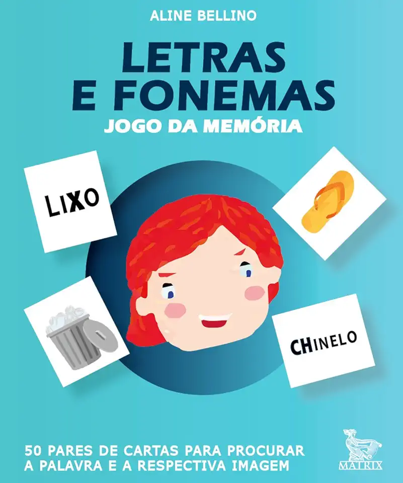 Capa do Livro LETRAS E FONEMAS - JOGO DA MEMORIA - BELLINO, ALINE