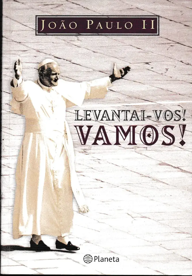 Capa do Livro Levantai-vos! Vamos! - João Paulo II