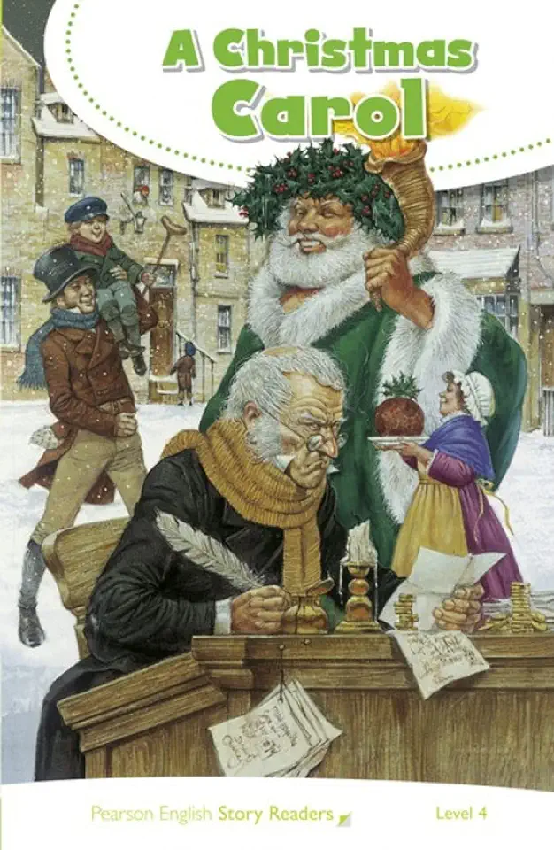 Capa do Livro Level 4: A Christmas Carol - Various