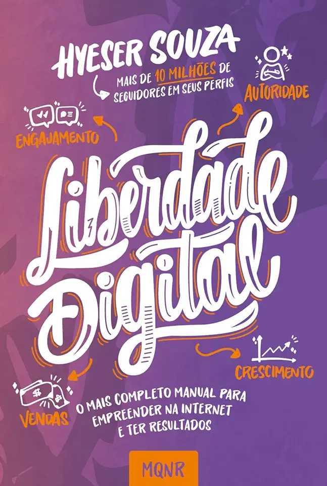 Capa do Livro Liberdade Digital - Souza Hyeser