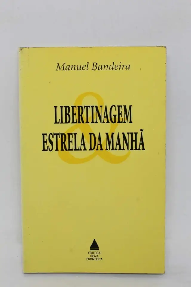 Capa do Livro Libertinagem & Estrela da Manhã - Manuel Bandeira