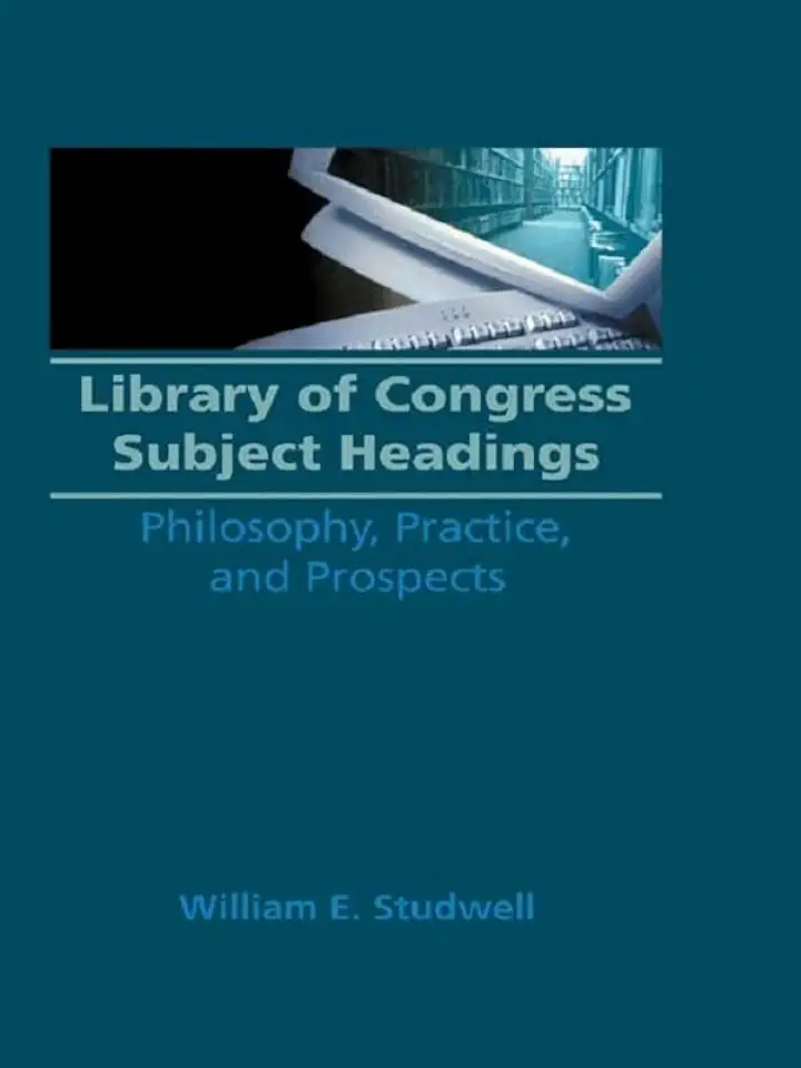 Capa do Livro Library of Congress: Subject Headings - Library of Congress