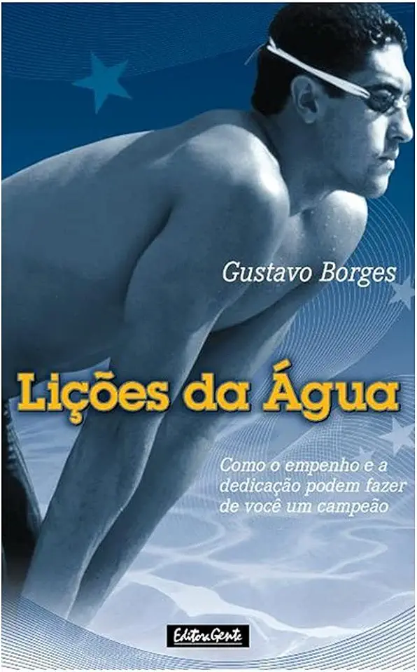 Capa do Livro Lições da Água - Gustavo Borges