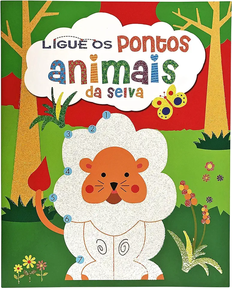 Capa do Livro Ligue os Pontos - Animais da Selva - Susaeta Ediciones - Espanha