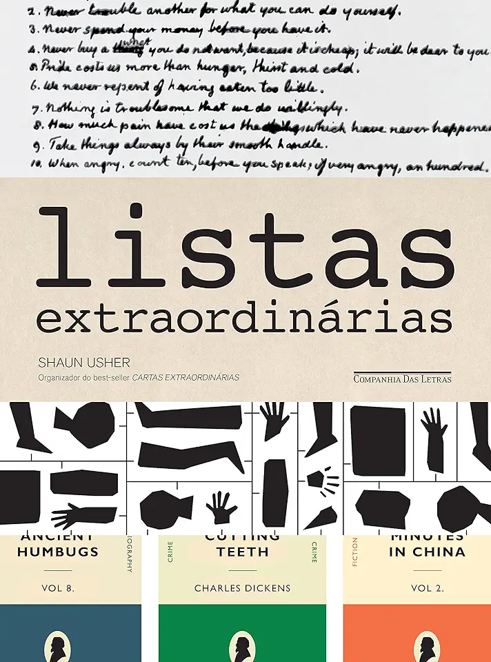 Capa do Livro Listas Extraordinarias - Hildegard Feist; Shaun Usher