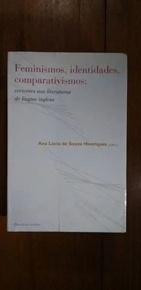 Capa do Livro Literatura e Comparativismo - Ana Lúcia de Souza Henriques