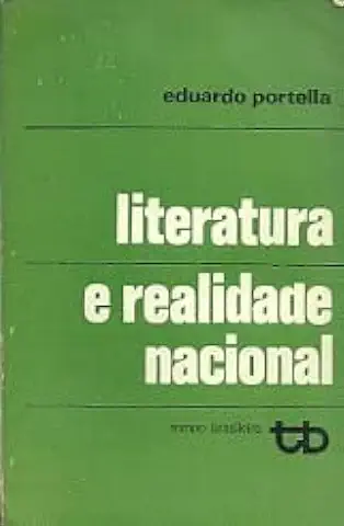 Capa do Livro Literatura e Realidade Nacional - Eduardo Portella