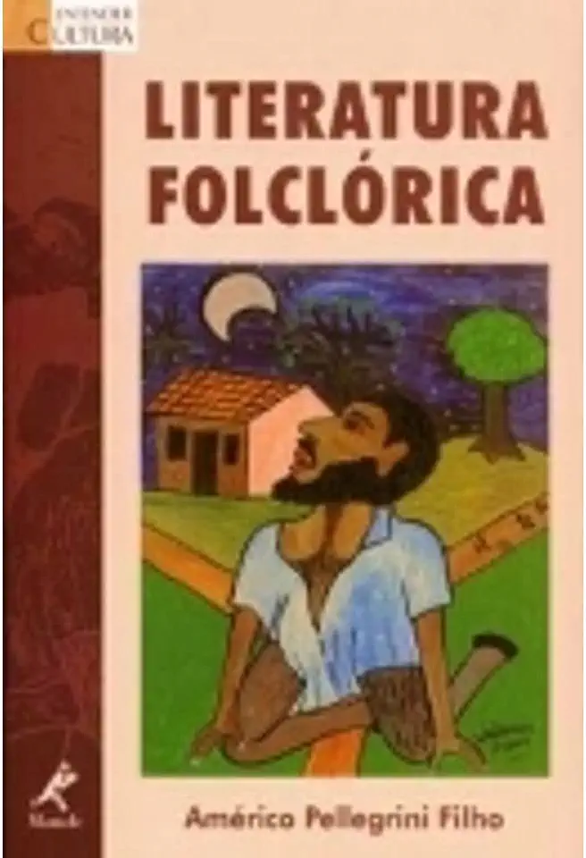 Capa do Livro Literatura Folclórica - Américo Pellegrini Filho