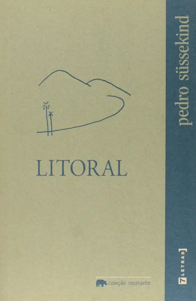 Capa do Livro Litoral - Pedro Sussekind