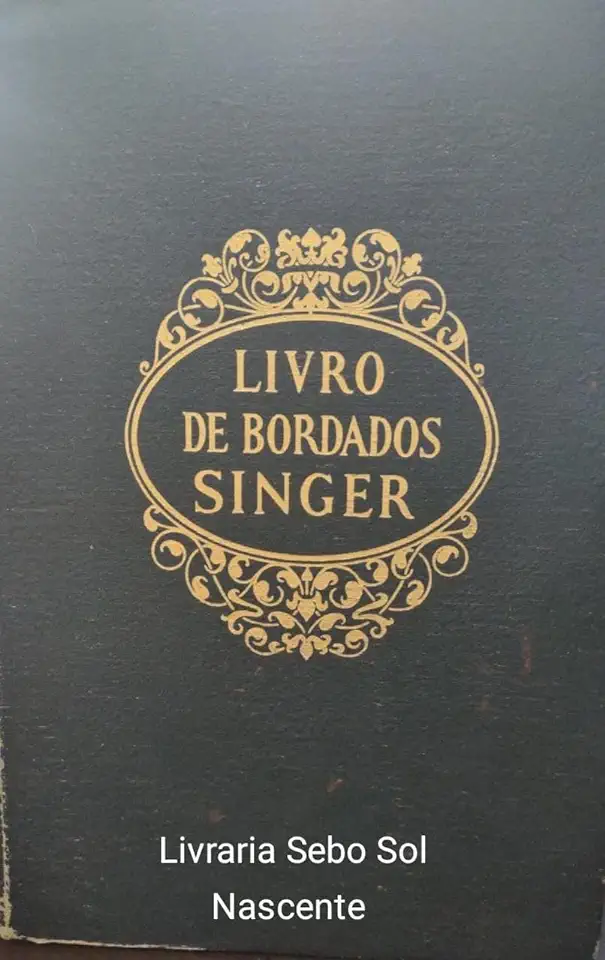 Capa do Livro Livro de Bordados - Singer