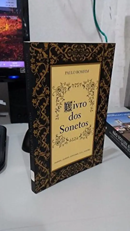 Capa do Livro Livro dos Sonetos - Paulo Bomfim