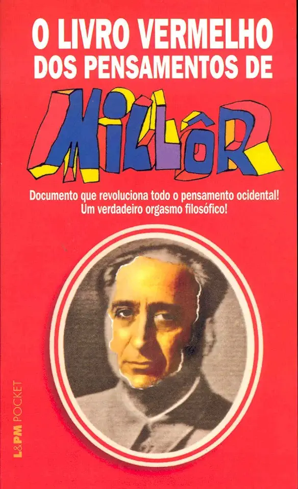 Capa do Livro Livro Vermelho dos Pensamentos de Millôr - Millôr Fernandes