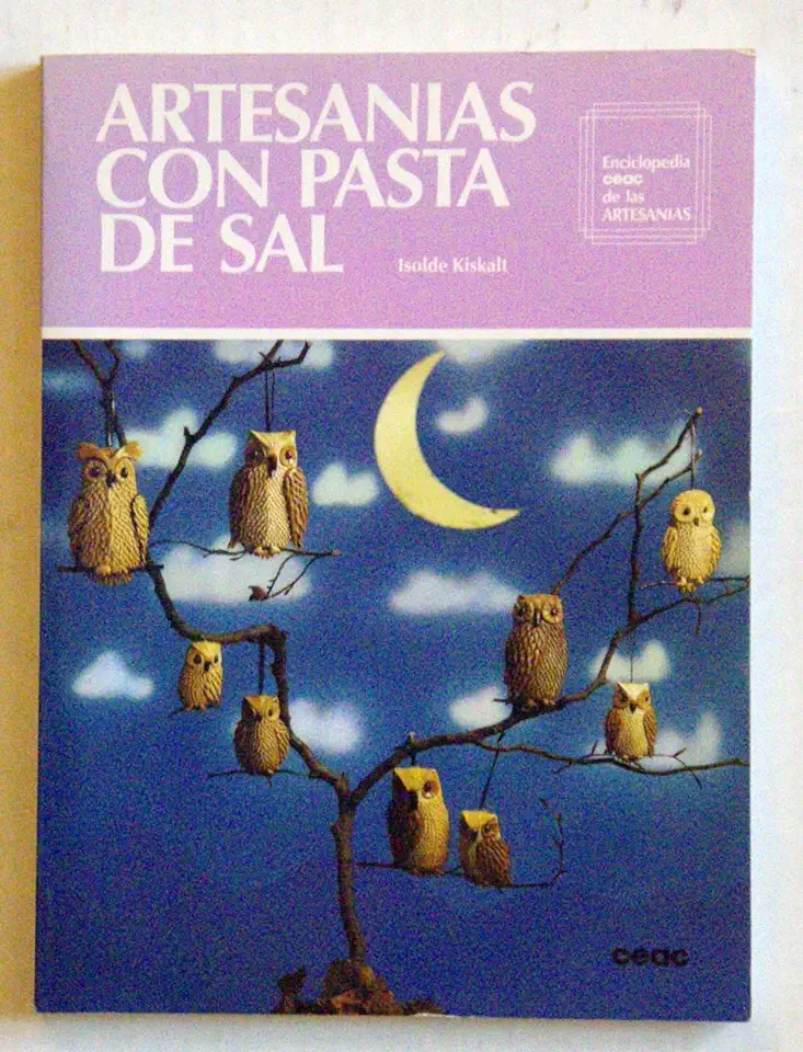 Capa do Livro Artesanias Con Pasta de Sal - Isolde Kiskalt