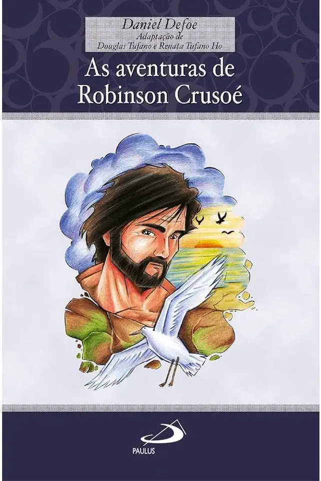 Capa do Livro As Aventuras de Robinson Crusoé - Daniel Defoe