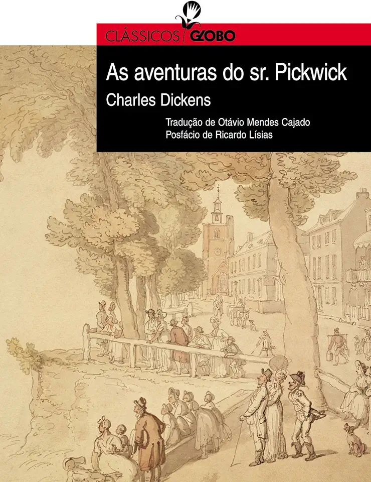 Capa do Livro As Aventuras do Sr. Pickwick - Charles Dickens