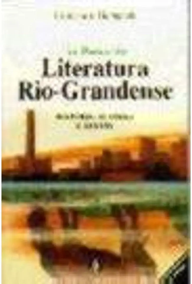 Capa do Livro As Bases da Literatura Rio-grandense - Francisco Bernardi