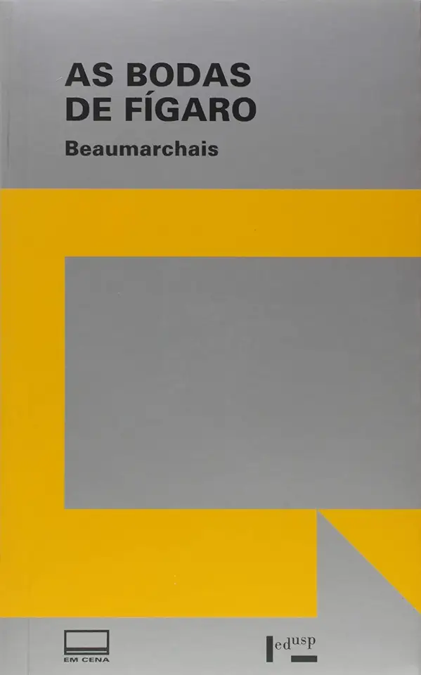 Capa do Livro As Bodas de Fígaro - Beaumarchais