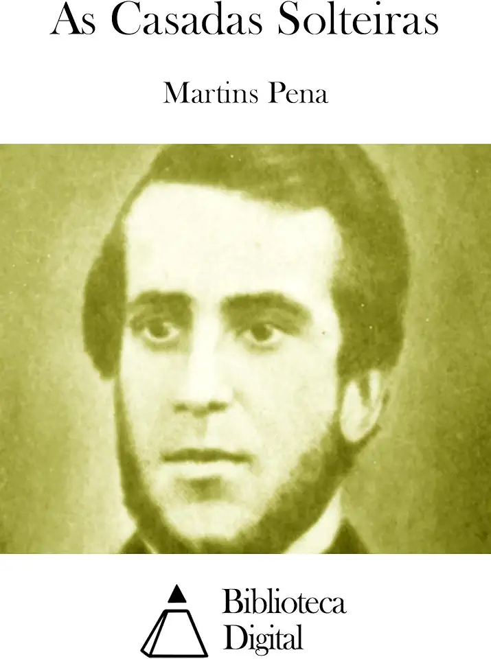 Capa do Livro As Casadas Solteiras - Martins Pena