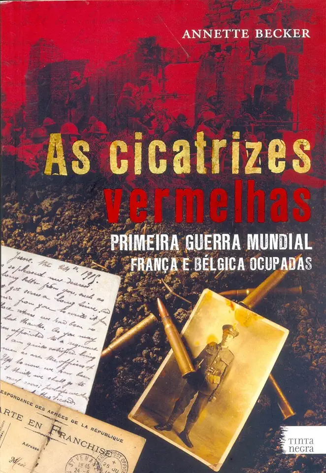 Capa do Livro As Cicatrizes Vermelhas - Annette Becker