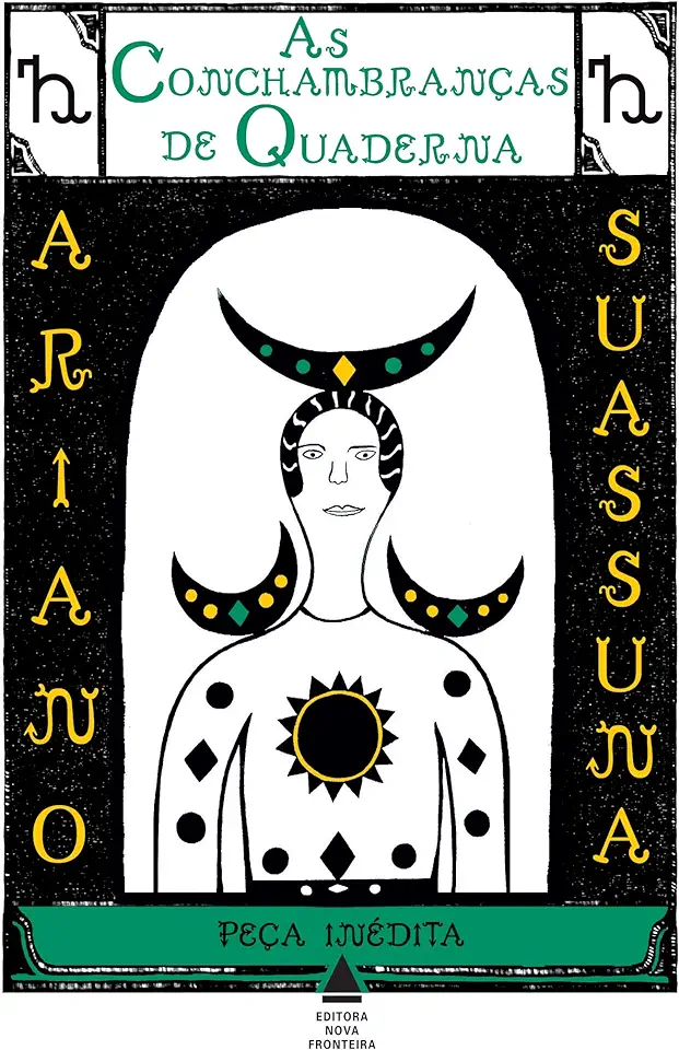 Capa do Livro As conchambranças de Quaderna - Ariano Suassuna